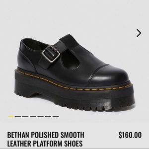 Dr Martens Bethan platform shoes